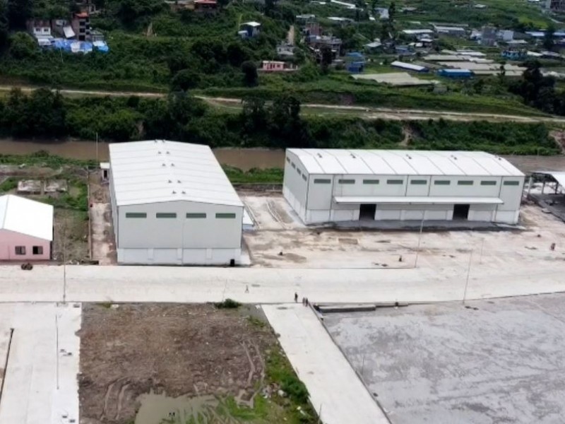 चोभारमा तयार भयो सुक्खा बन्दरगाह